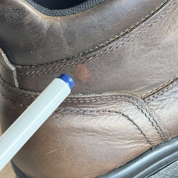 Red Wing Safety Chukka Steel Toe Work Boots 6662 Mens 10.5 E3 Brown Leather READ - Picture 13 of 13